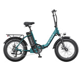 Electric Bike ENGWE L20 2.0 - Motor 750W  Battery 52V13AH 20 Inch Mechanical Disc Brake - Green